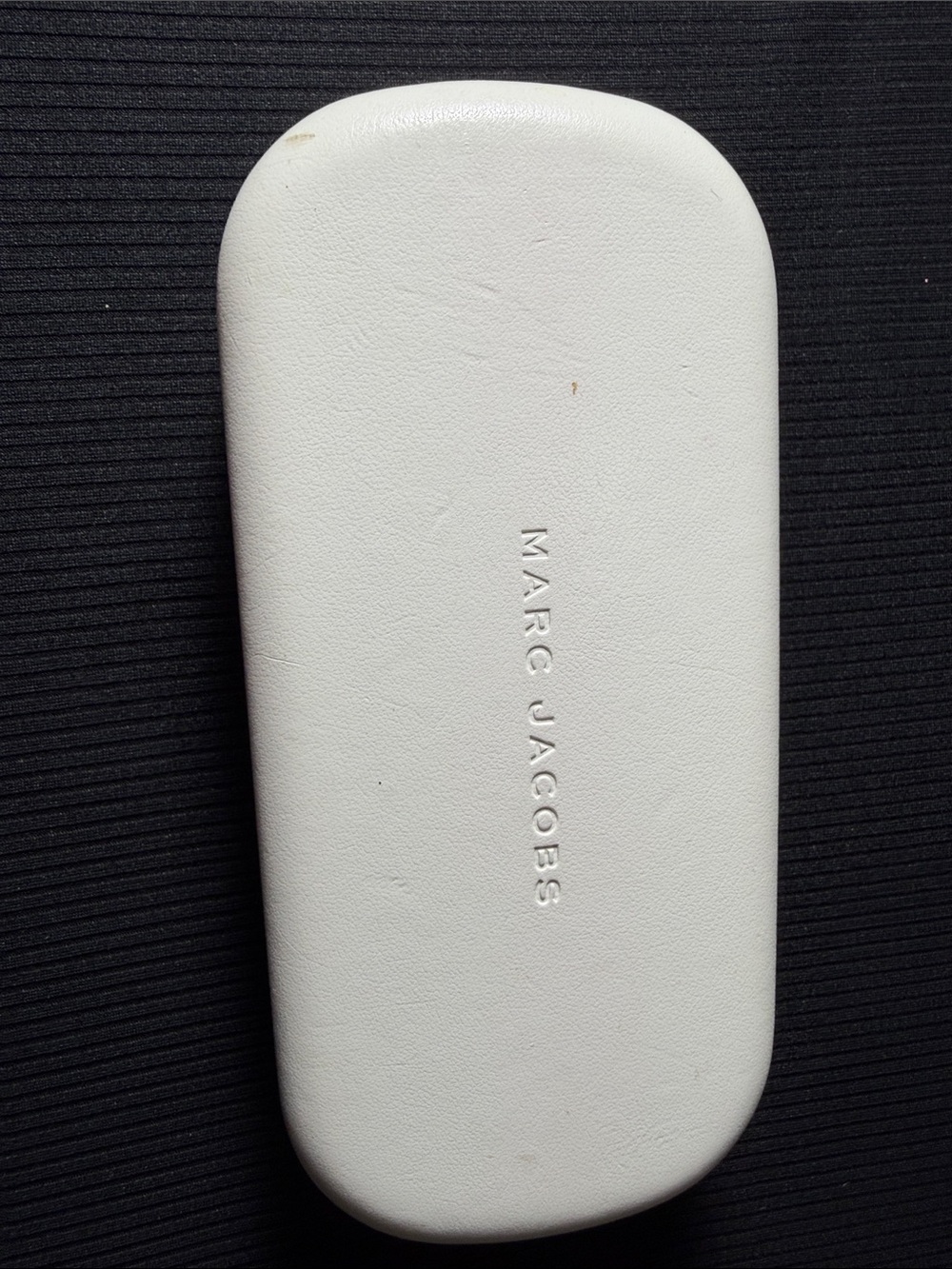 Marc Jacobs White Protective Eyewear Case